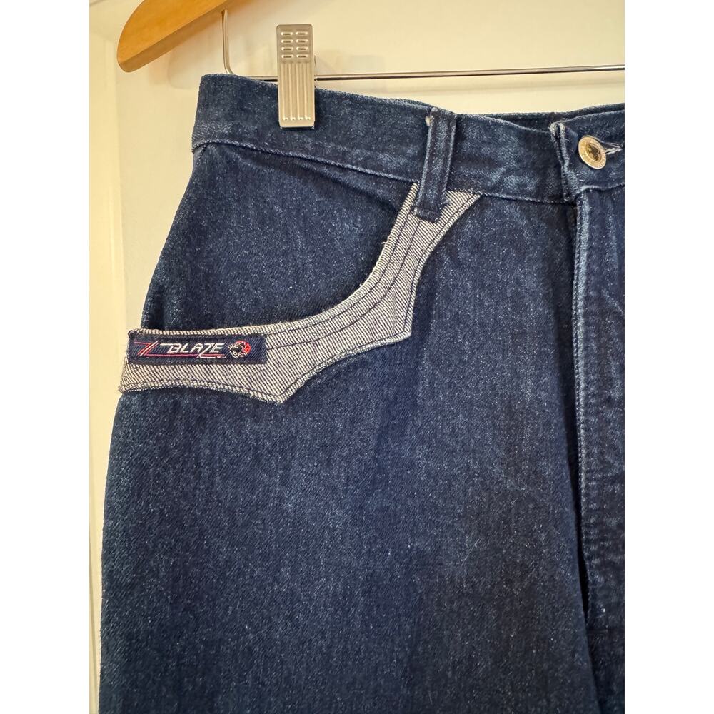 RARE VTG FIND! Vintage Blaze Western Rodeo High-Rise Jeans - 28 - Picture 5 of 8
